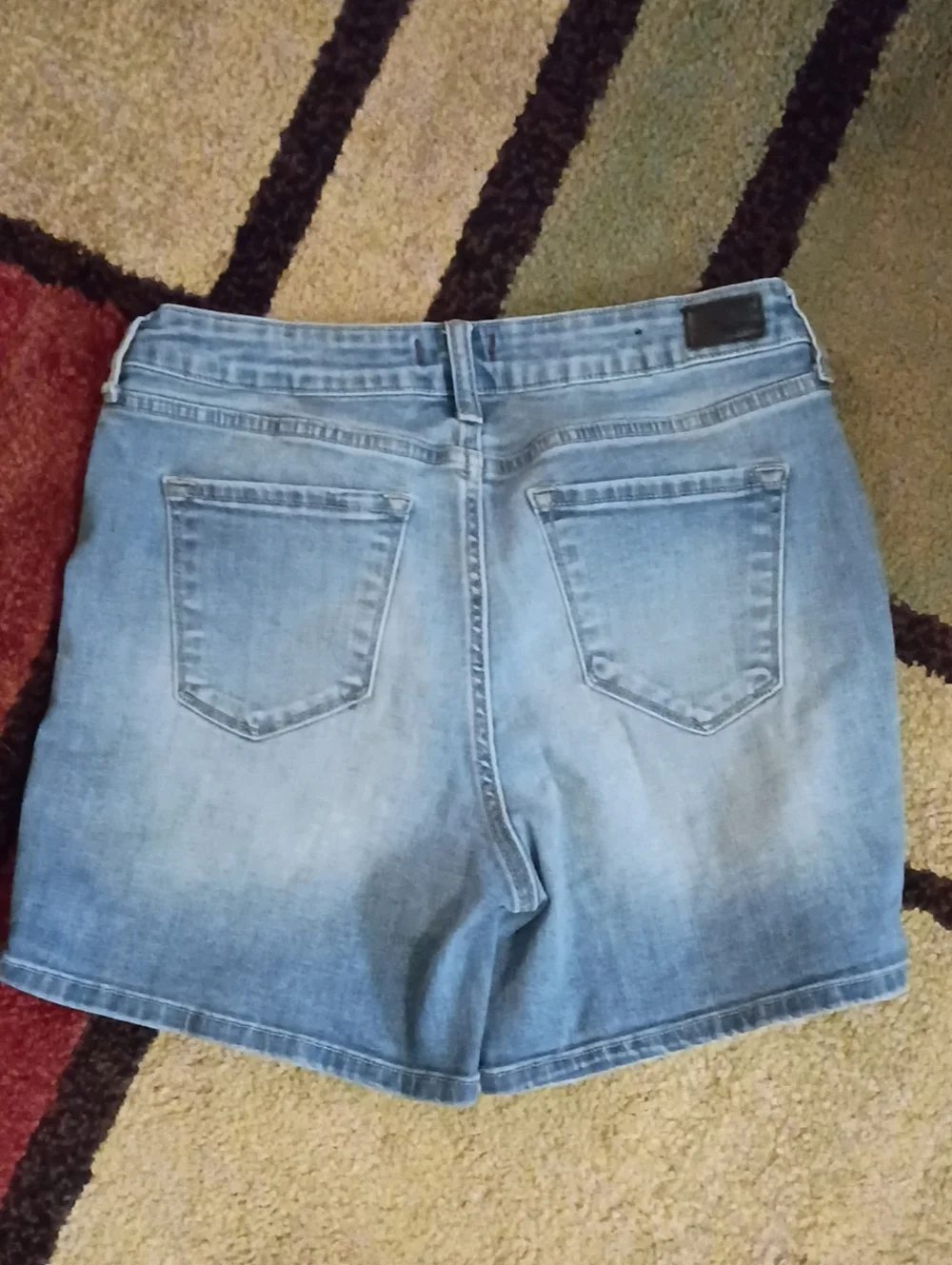 Dear John Light Wash Blue Denim Shorts Size 29